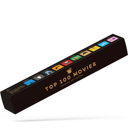 100 Film Ideen Bucket List Poster - boxyos